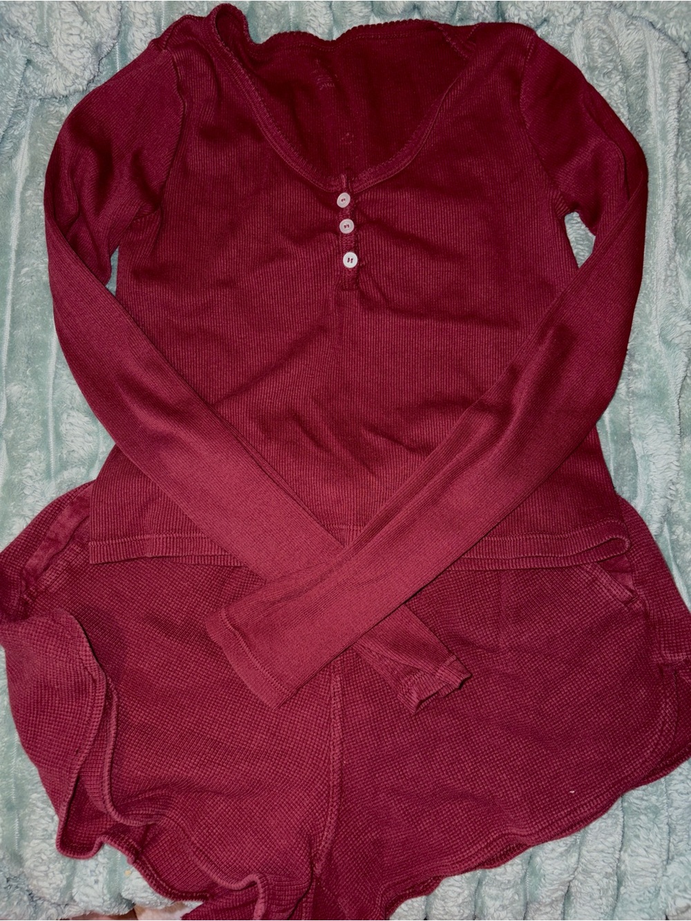 Brandy Melville Red Lounge Set